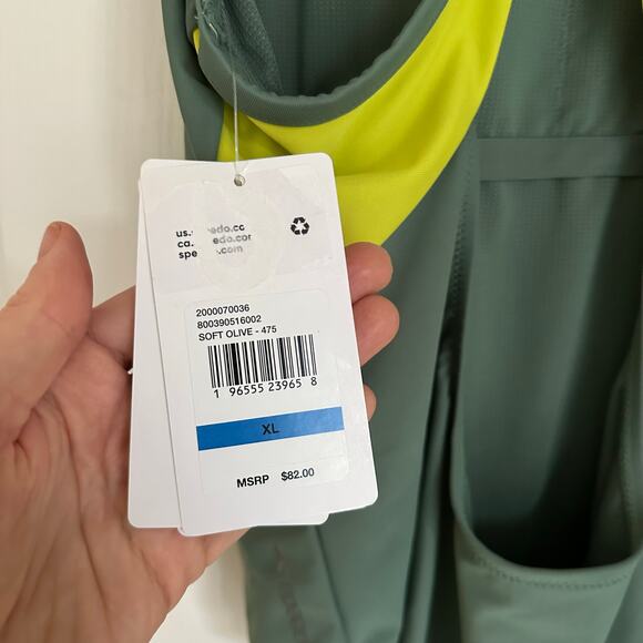 Women's Solid Racerback One Piece Green Sz XL - Picture 6 of 8